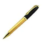 BAOER Blue Half Black with Gold Trim 701 Ballpoint Pen