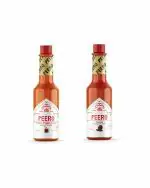 Peero Hot Sauce Red Cherry Pepper and Sichuan Pepper Organic 60 g (Pack of 2)