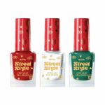 STREET STYLE Long Wear, Quick Drying, 5-Free Formula, Nail Enamel Combo Pack of 3 Nail Polish Multicolour