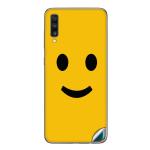 GADGETSWRAP Printed Vinyl Skin Sticker for Samsung Galaxy A70 - smiley face