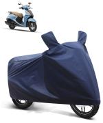 FABTEC BluePolyester Scooty Body Cover For Yamaha Fascino 125 Fi Hibrid