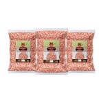 Changezi's Sabut Rock Salt | Premium Sendha Namak Sabut | with Natural Trace Minerals | Natural Saindhava Lavana Crystal Rock Salt | Whole Himalayan Pink Rock Salt Signature Quality-400GM*3Pack