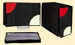 GUTSAV SALES COMPUTER COVER 3 SET COVER 22.1 INCH MONITER, KEYBOARD, CPU COVER 3 SET 22.1 INCH
