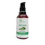 ORGANIC GLOW- Anti Acne Serum to Prevent acne breakouts with Hazel and Tea Tree oil extracts