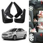 Oshotto Mud Flap (O.E.M Type) Compatible with Ford FIGO Aspire (Set of 4)