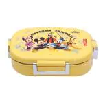 JAYPEE Stainless Steel Insulated Kids Lunch Box Missteel Mickey Printed Yellow , 500 ml for school