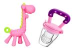 Manan Shopee Kids Multicolor Silicone Teethers
