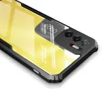 CarryWrap Back Cover for Realme C35 (Black, Transparent, Hard Case, Pack of: 1)