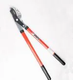 Sunya Anvil Lopper with Gear | Carbon Steel Blade with Long Handle | 2-Inch Cutting Diameter | Compound Gear Action for effortless cutting | Professional Garden Lopper | Taiwanese Technology