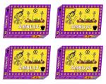 AMBUJA (label) Pure 100% Natural Devgandh Sambrani Cups Dhoop (Pack of 4, 12 Cups in Each)