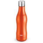 TREO Campa-500 Vacuum Insulated Hot & Cold Bottle 455 ml Bottle (Pack of 1, Orange, Steel)