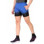 Vector X Men Royal Full Sublimation 100 Percent Polyester Running Shorts (L)