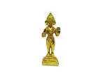 Kalarambh BHARAT HAAT Kalarambh Swaminarayan Harikrishna Maharaj (Bal Kanth) Idol, Pure Brass, Yellow (1.18 X 0.79 X 3.15 INCHES)