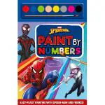 Parragon Publishing India Marvel Spider-Man: Paint By Numbers | Colouring book | Book with paint and paintbrush | Spiderman Colouring book | Ages 3+