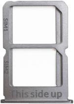 PURPLESAVVY Grey Steel Sim Card Tray For Oneplus 3