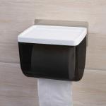 HOKIPO Magic Sticker Series Toilet Paper Holder in Bathroom - 100% Waterproof and with Mobile Stand (AR2604)