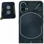 YGC Black Scratch Resistant Back Camera Lens Ring Guard Protector for Nothing Phone 1