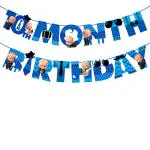 Zyozique 10th month birthday decorations for boy - 10 month birthday decoration set