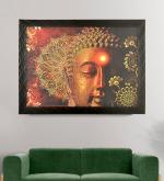 Shree Kala Nirvana Lord Buddha Oil Painting On Canvas