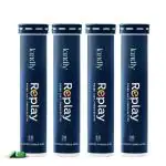 Kindly Health Replay Testo Supplements |Ginkgo Biloba For Men Ayurvedic 100% Natural | Niacinamide | Muira Puama& Momordica | Charge up your performance | 120 Tablets, Pack of 4