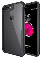 Champion Shockproof Protective Glass Case Compatible With iPhone 8 Plus , Back Cover | Transparent Cover For Moblie