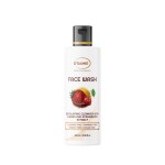 D'Samie Facewash exfoliating cleanser with cherry and strawberry extract sulphate, paraben, cruelty & vegan free (100 ml)