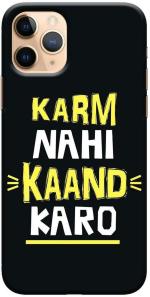CustomEra iPhone 11 Pro Multicolour Karam Nhi Kand Kro Quote Polycarbonate Hard Case Back Cover