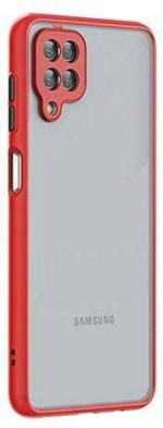 Ragro Red Hard Back Care Cover For Samsung Galaxy F22