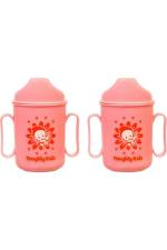 Naughty Kidz Pink and Pink Polypropylene Handy Sipper