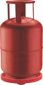 Shopfleet Plastic Gas Cylinder Trolley with Wheels | Gas Trolly | LPG Cylinder Stand