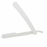 Doberyl Plastics Straight Barber Salon Disposable Folding Razor for Perfect Shave and Perfect Beard Shape, Safe Shaving For Men/Boys (50)