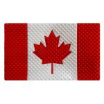 Kingsway Anti-Slip / Anti Skid Car Dashboard Mats, Universal For All Cars, Canada Flag, Silicone, 1 Piece
