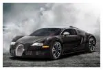 Sticker Studio Vinyl Bugatti Veyron Wall Poster 36 X 24 inch