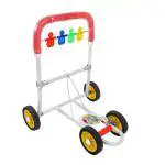 SWING 'N' FLY Activity Walker with Parent Rod for Baby boys and Baby Girls | Upto 6 to 18 Months Kids