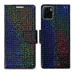 A D Enterprises Glitter Flip Cover for Vivo Y15s | Magnetic Case | Shock Absorbent | Flip Cover Vivo Y15s