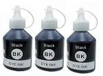 Verena Refill dye Ink for BT-D60BK BT6000BK Compatible for Brother DCP-T220, DCP-T420W, DCP-T520W, DCP-T820DW,MFC-T920DW,MFC-T4500DW Printers (Pack of 3)