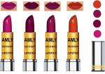 OUR BEAUTY Multicolor Long Stay And Soft Matte Lipstick Set 29Aug108 (Set Of 4)