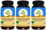 Organic India Weight Balance Capsule Ayurvedic Medicine (3 Packs, 250 Veg Capsule in Each Pack)