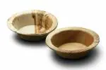 Crazy Sutra Eco-Friendly Disposable Cutlery Round Areca Palm Leaf Bowls-4 Inch DiameterPack of 25pc