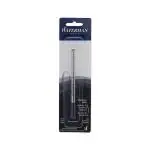 WATERMAN 806 ROLLERBALL PEN REFILL 1N F BLACK PACK OF2