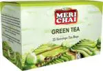 MERI CHAI GREEN TEA ENVELPOE TEA BAG 25'S (50g) Green Tea Bags Box (25 Bags) Pack of 3