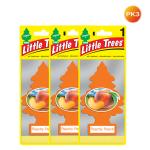 Little Trees Car Freshener - Peachy Peach (Pack of 3)