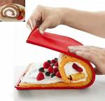 Crevizon Silicone Baking Mat Pastry Rolling Cutting Mat Non-Stick Reusable Baking Sheets Pastry/Macaron/Cake/Cookie/Bread Making, Fit for Table Mat Counter Mat *(Multi Color)