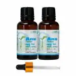 IAFA Ayurvedic Anu Thailam 30ml each 2pack | Ayurvedic Nasal oil for Allergy, Sinusitis, Nasal Congestion, blocked nose passage,snoring | Nasal drops for Nasya Karma| Anu thaila for Headache and Migraine | For clear breathing