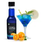 GOOD+MOORE Blue Island Syrup Great for Non-Alcoholic Drinks and Beverages | Blue Curacao Syrup for Mocktails | Blue Island Syrup for Cocktails & Mocktails Mixer - 250ml