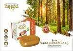 Tayga Pure Sandalwood Soap, 75 g (Pack Of 4)