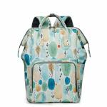 Handcuffs Diaper Bag For Mom Travel Maternity Backpacks Multi Function Baby Essentials Nappy Bags (Blue)