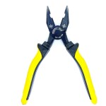 PERFECT TECH Combination Cutting Plier | Combination Plier Set 8-inch | Spanner Cutting | Plier Tool Kit | Pliers original | 210MM/ 8 Inch | Rubber Handle | Electrical Work | Black Phosphate Finishing | Sturdy Steel Insulated Lineman