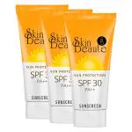 Skin Beaute Sun Protection Sunscreen Spf30 Pa Plus Plus, 40 G Each (Pack Of 3)