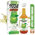 NutroVally - Apple Cider Vinegar for Digestion | 100% Natural Filtered Vinegar (500ml)